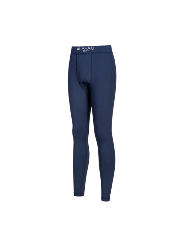 Alpha-U men’s navy base-layer leggings