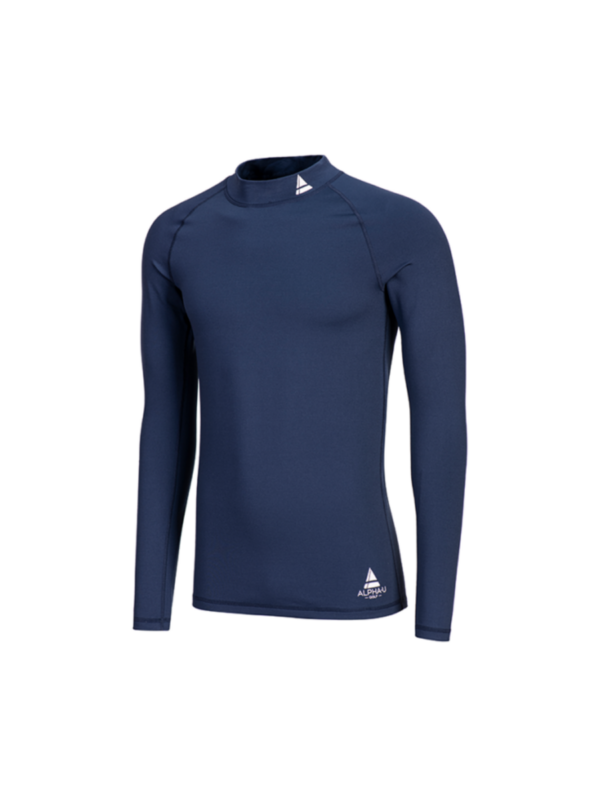 Alpha-U men’s long-sleeved navy base-layer top