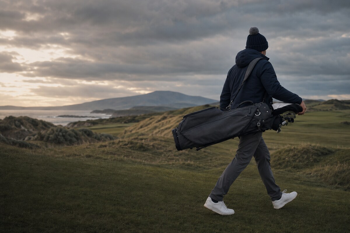 Golf in Irish weather