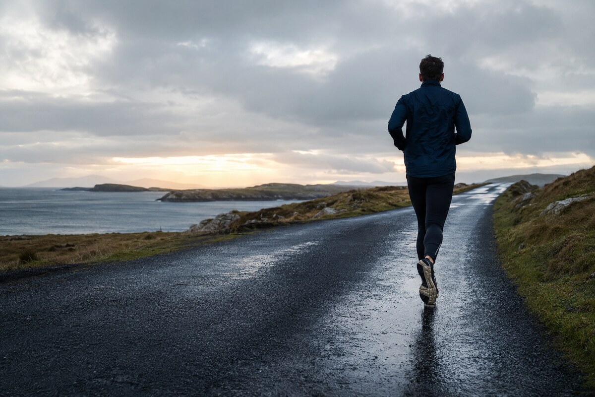 Running in Irish weather